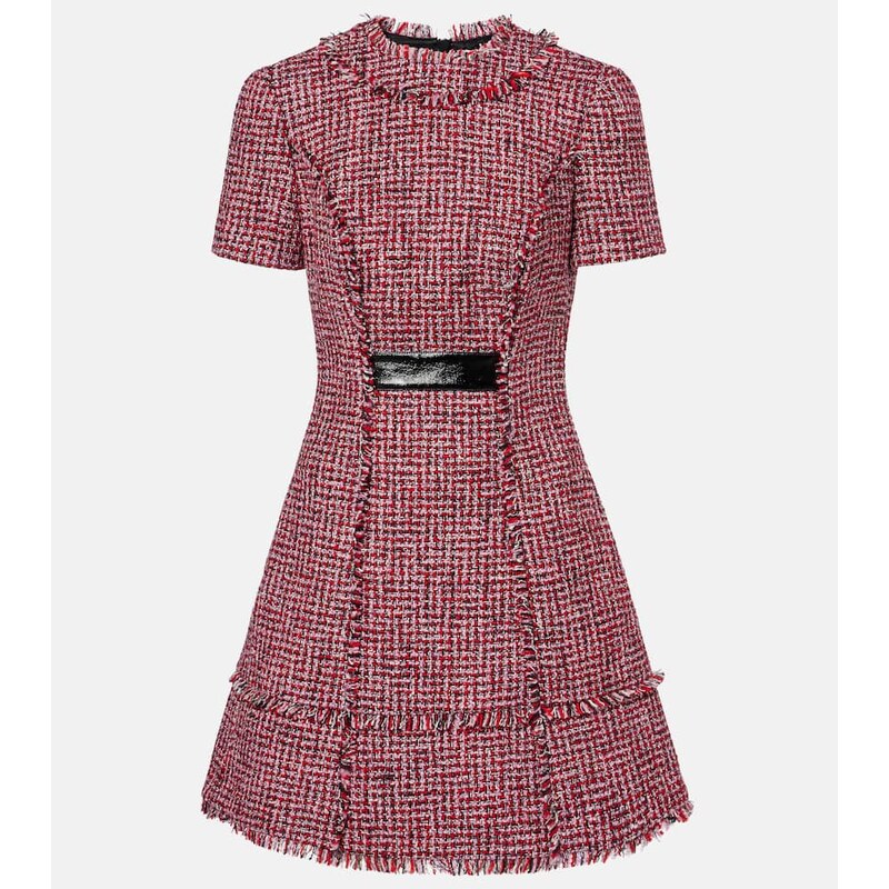 Safiyaa Tweed minidress v barvě Multi-Pinks