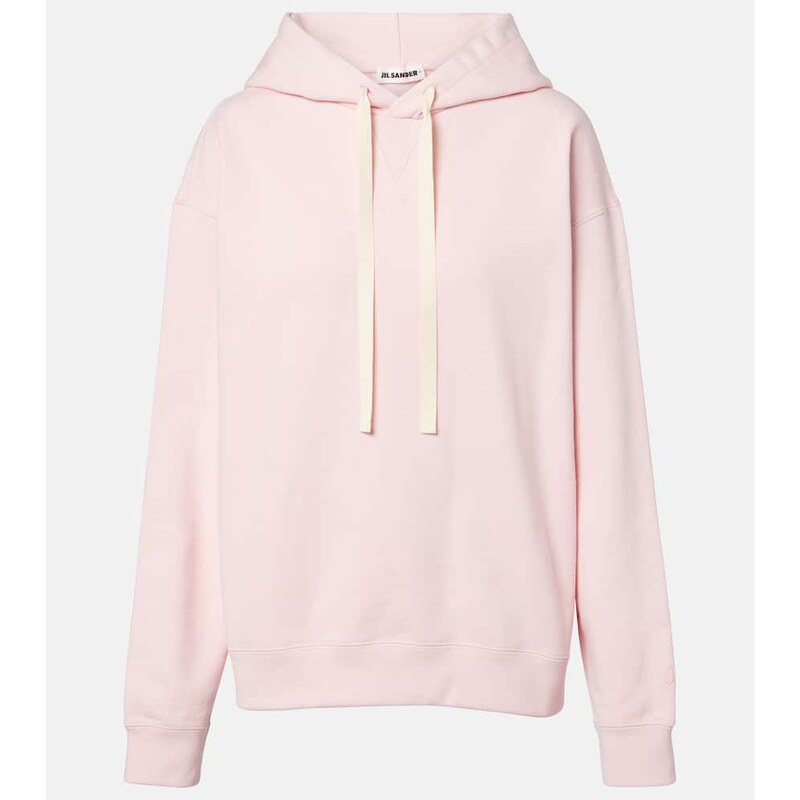 Jil Sander Cotton jersey hoodie