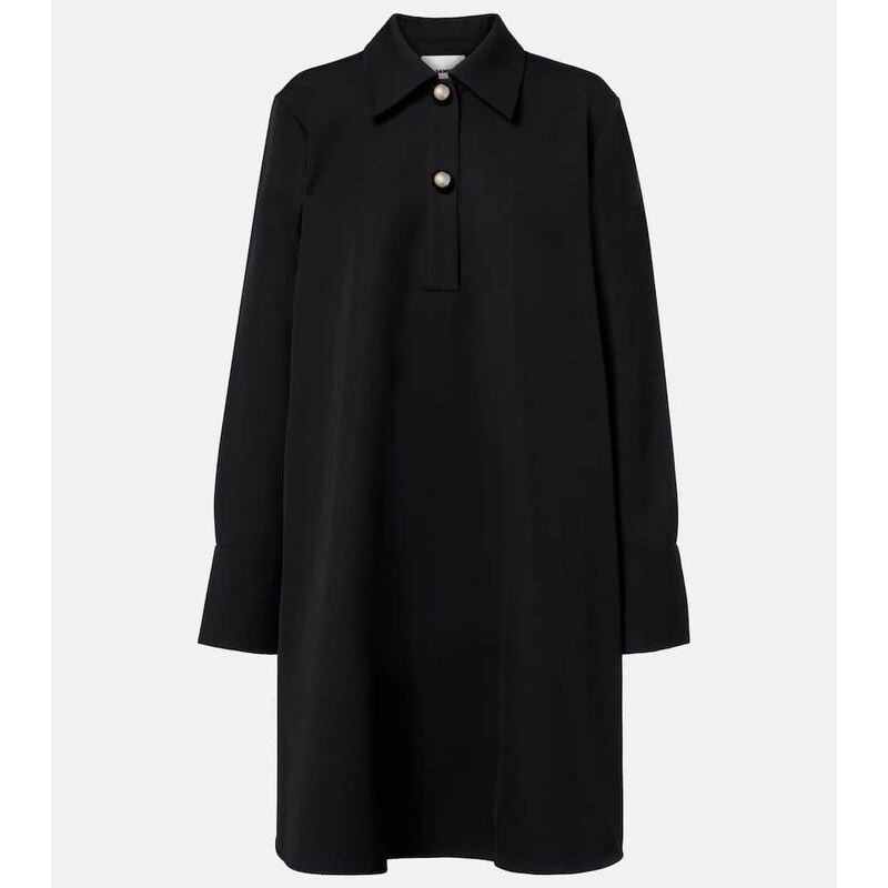 Jil Sander Wool polo dress