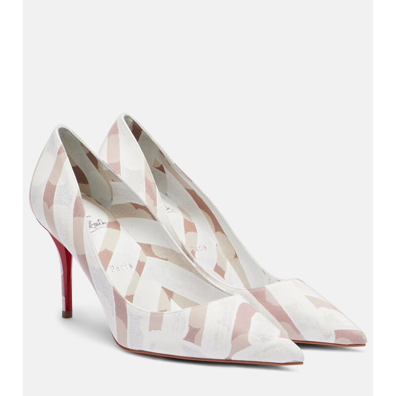 Christian Louboutin Miss Z 80 printed pumps