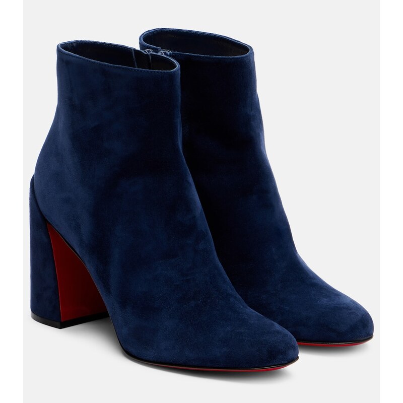 Christian Louboutin Turela 85 suede ankle boots