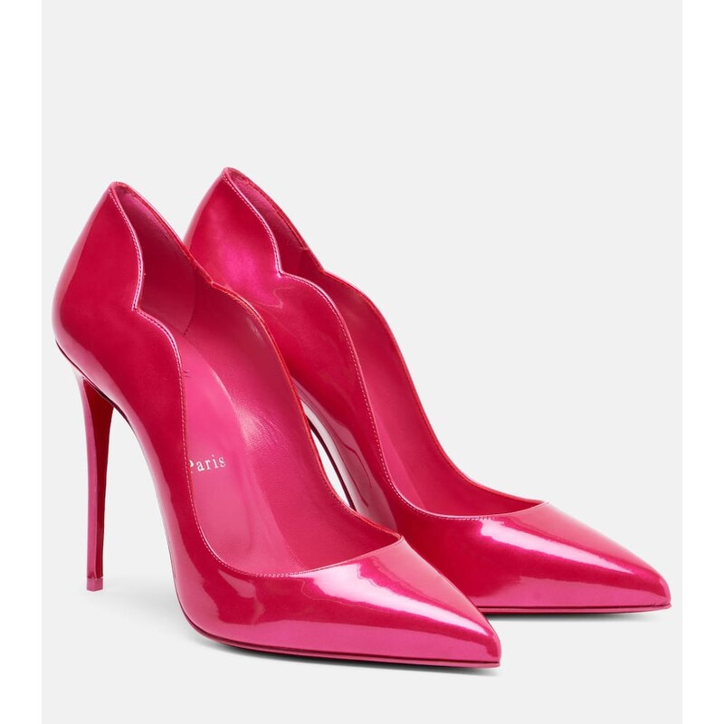 Christian Louboutin Hot Chick 110 patent leather pumps