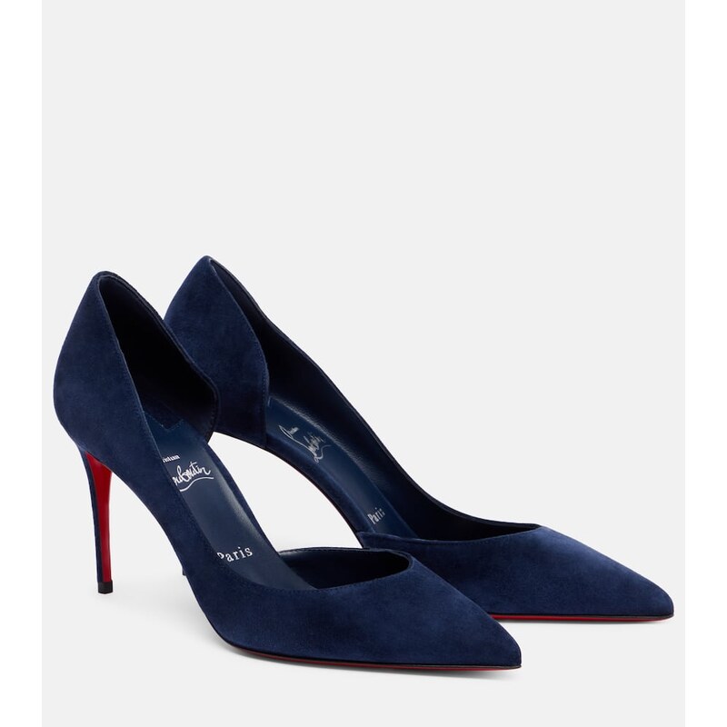 Christian Louboutin Iriza 85 suede pumps