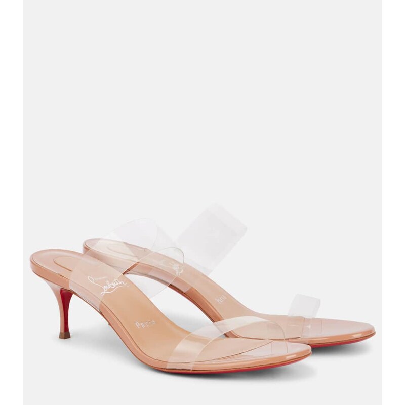 Christian Louboutin Just Nothing 55 PVC sandals