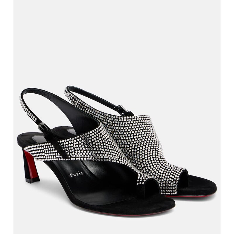 Christian Louboutin Viva Condora 55 suede sandals