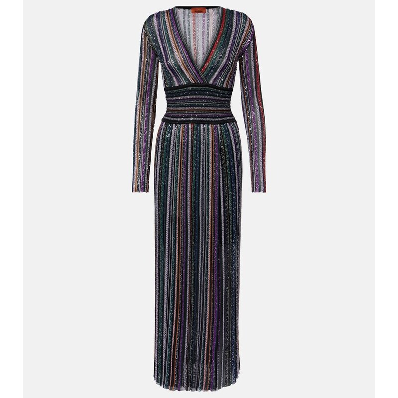 Missoni Sequined striped gown