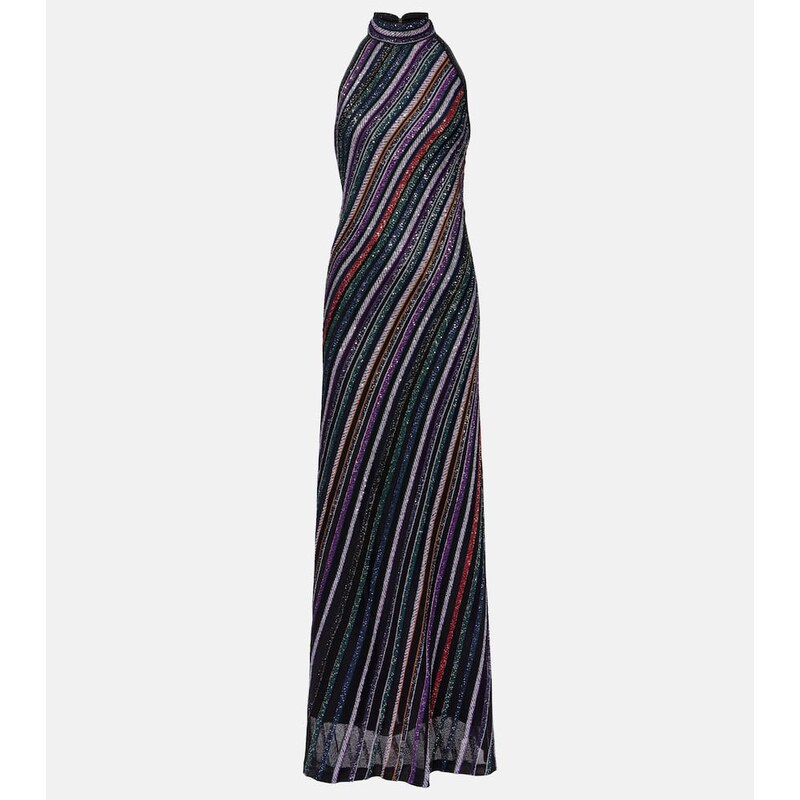 Missoni Sequined striped gown