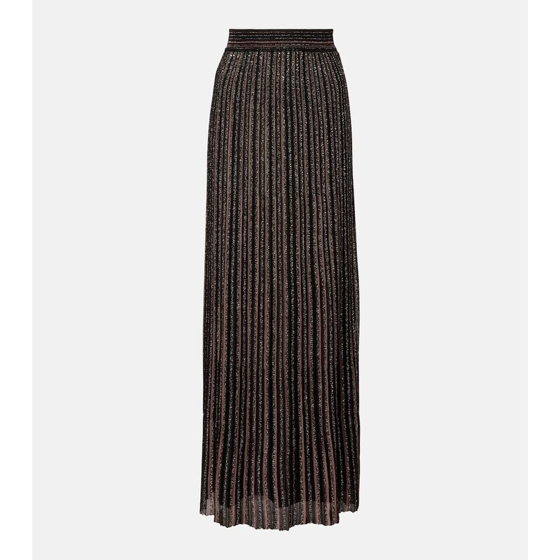Missoni Zig Zag sequined maxi skirt