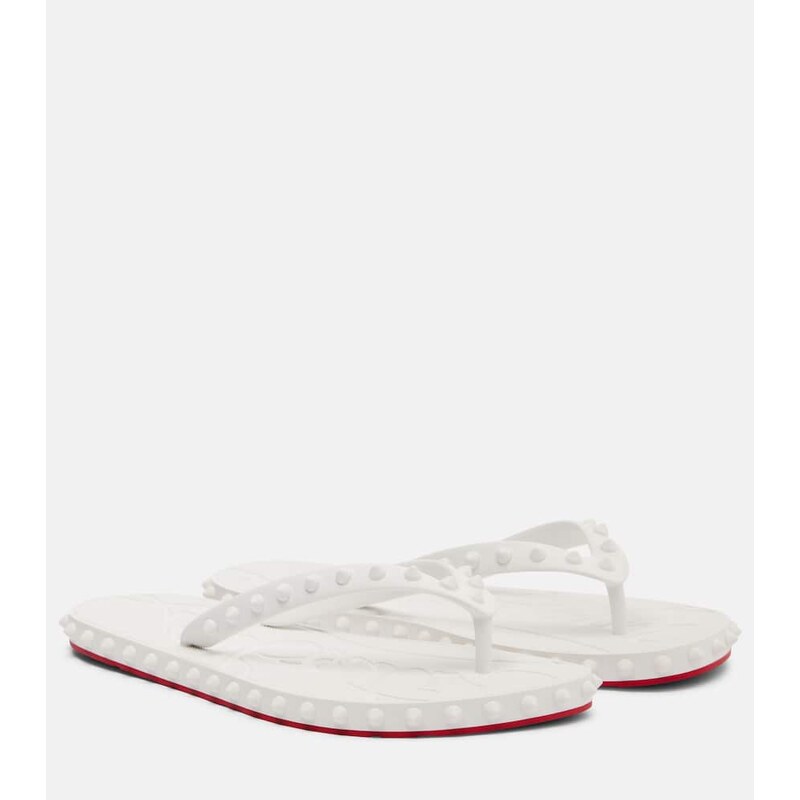 Christian Louboutin Super Loubi Flip spiked thong sandals