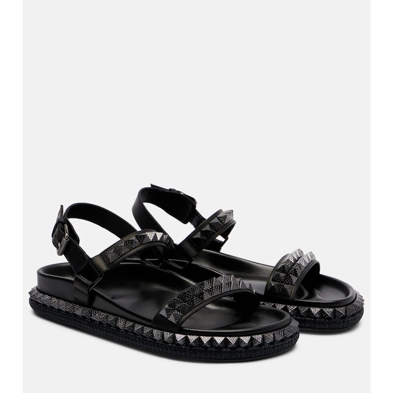 Christian Louboutin Pyrabizz spiked leather sandals