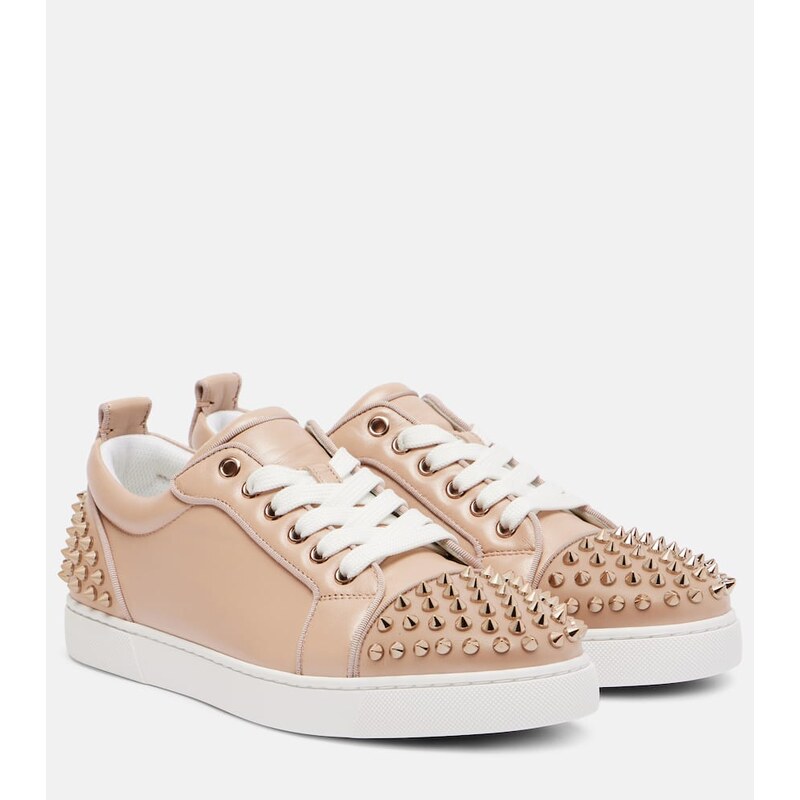 Christian Louboutin Louise Junior Spikes leather sneakers