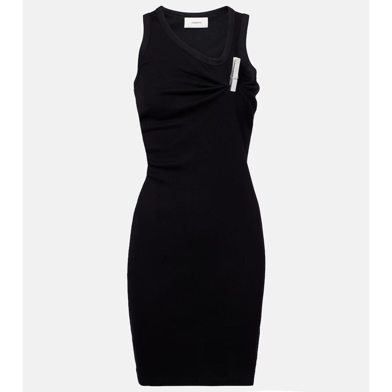 Coperni Washing Clip cotton jersey minidress