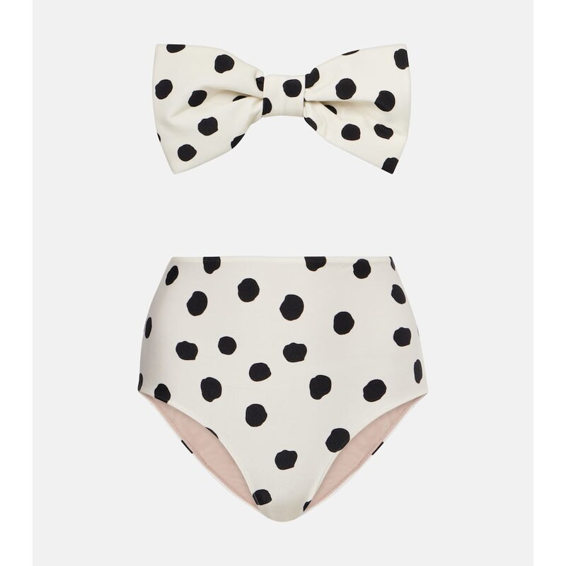 Adriana Degreas Strapless high-rise bikini