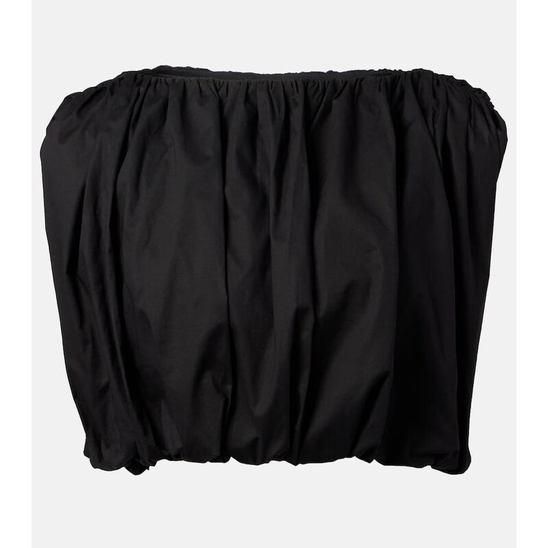 Adriana Degreas Inamorata cotton-blend crop top