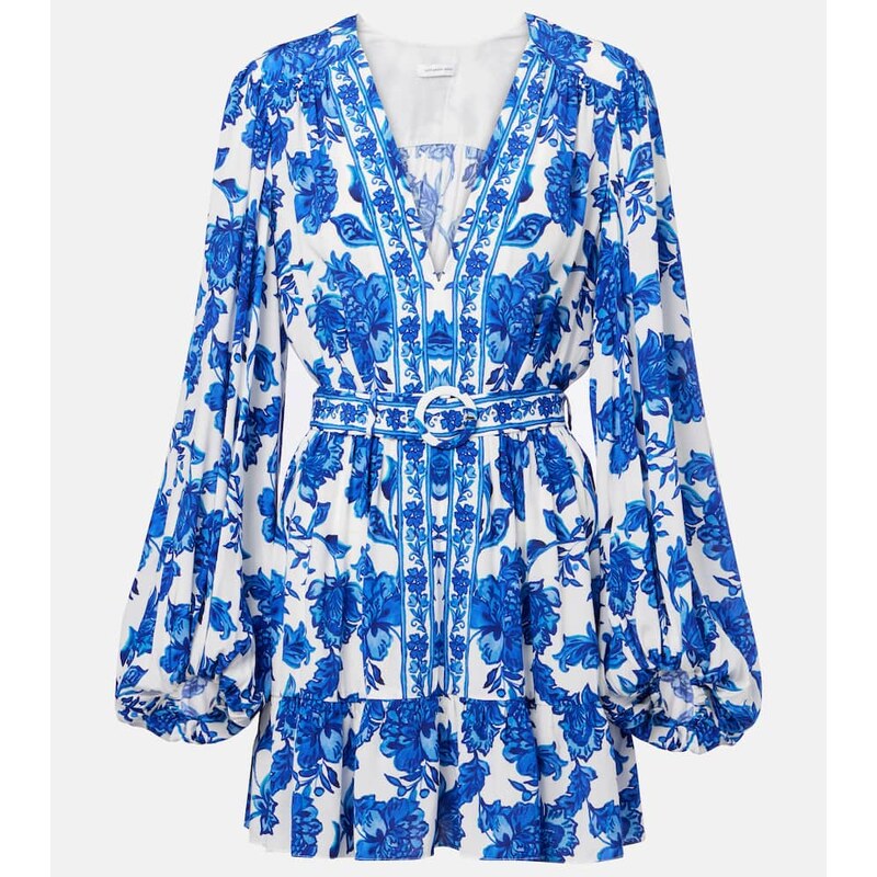 Alexandra Miro Poppy floral beach dress