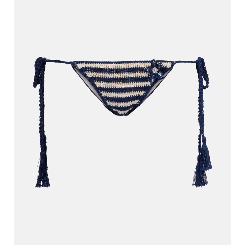 Anna Kosturova Gabrielle crochet cotton bikini bottoms