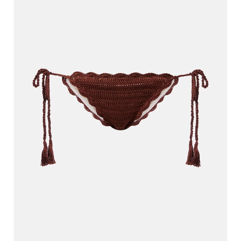 Anna Kosturova Crochet cotton bikini bottom