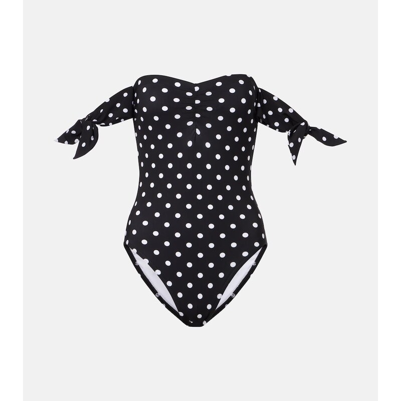 Karla Colletto Polka-dot swimsuit