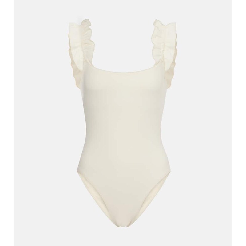 Karla Colletto Willow ruffled swimsuit