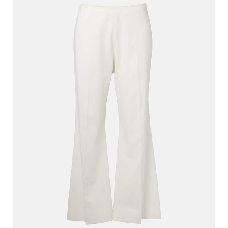 Khaite Walter cotton canvas flared pants