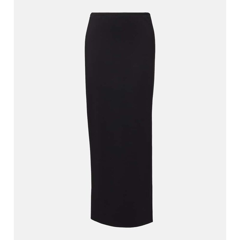 Khaite Lilth crÃªpe jersey pencil skirt