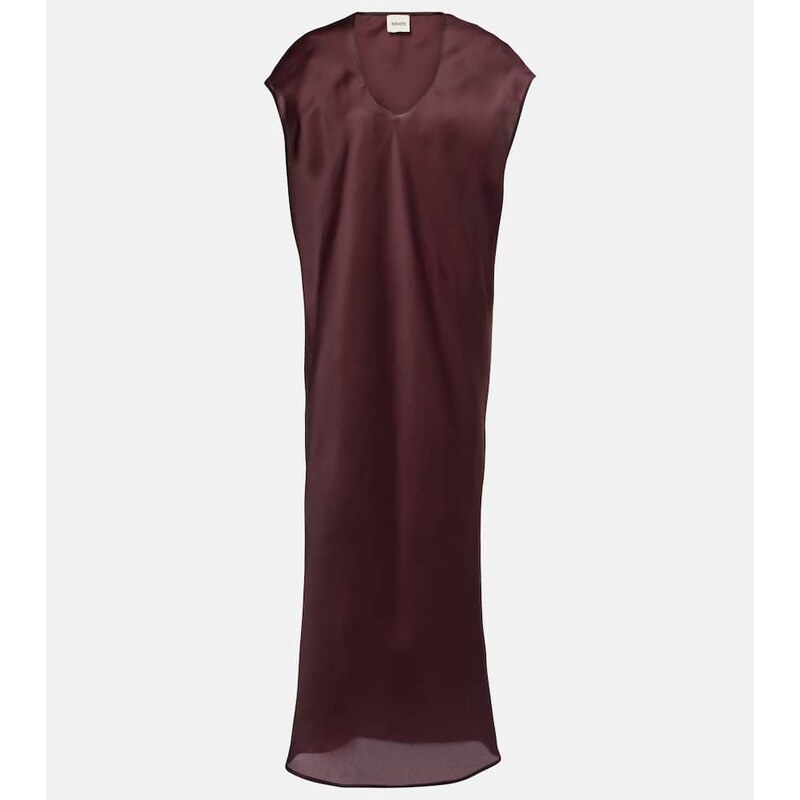 Khaite Darby silk organza maxi dress