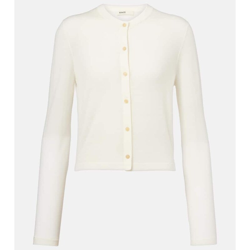 Khaite Brieta wool-blend cardigan