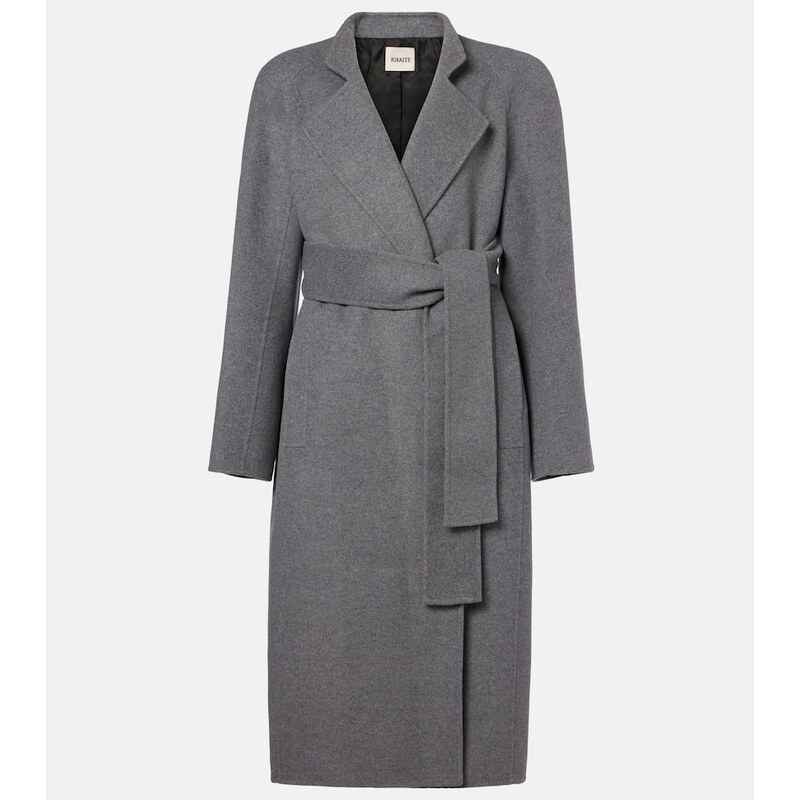 Khaite Deena wool wrap coat