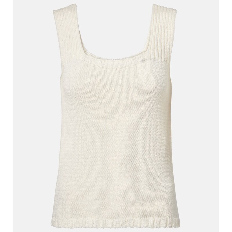 Khaite Wil knitted cotton top