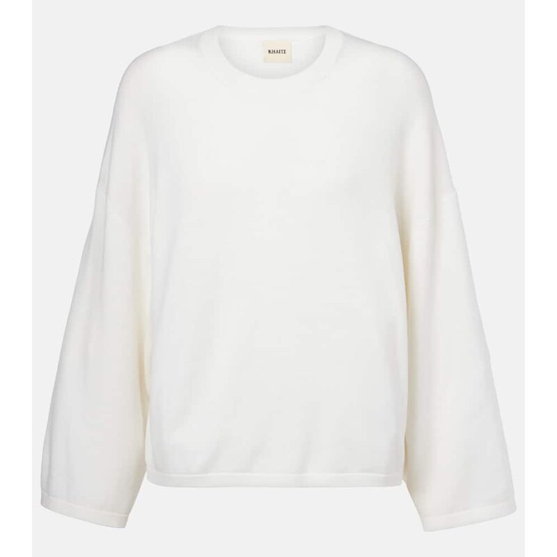 Khaite Darcy cashmere top