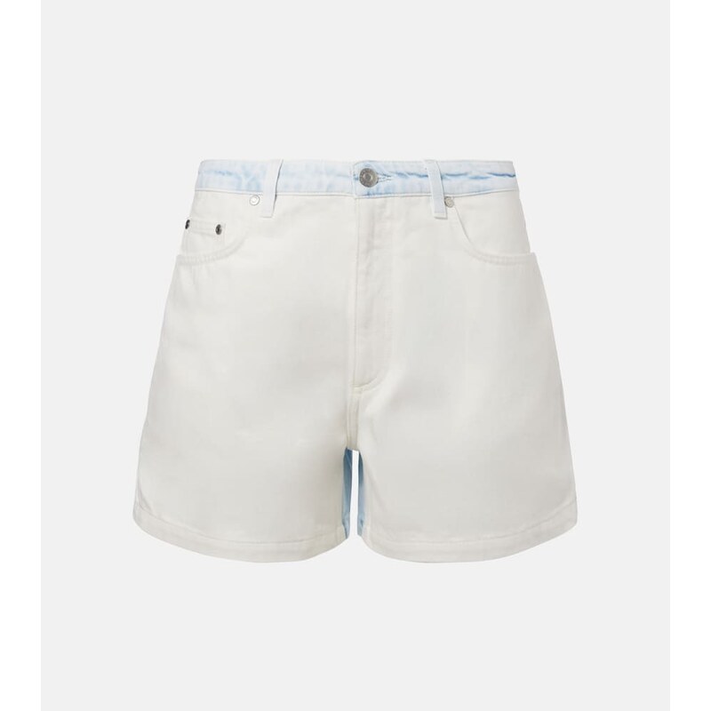 Stella McCartney Mid-rise denim shorts