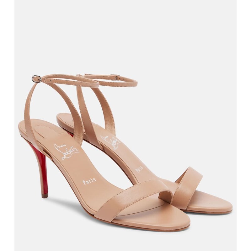 Christian Louboutin Miss Z 80 leather sandals