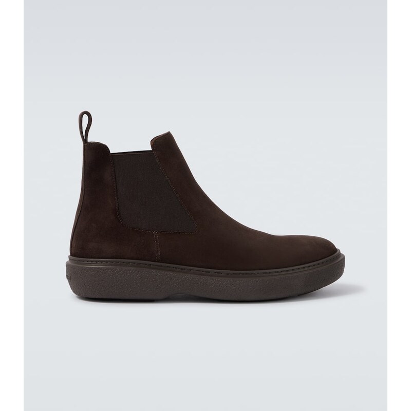 Giorgio Armani Suede ankle boots