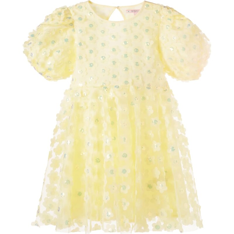 Konges Sløjd Sally floral sequined tulle dress
