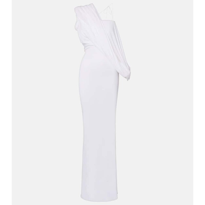 Christopher Esber Aiba draped jersey maxi dress