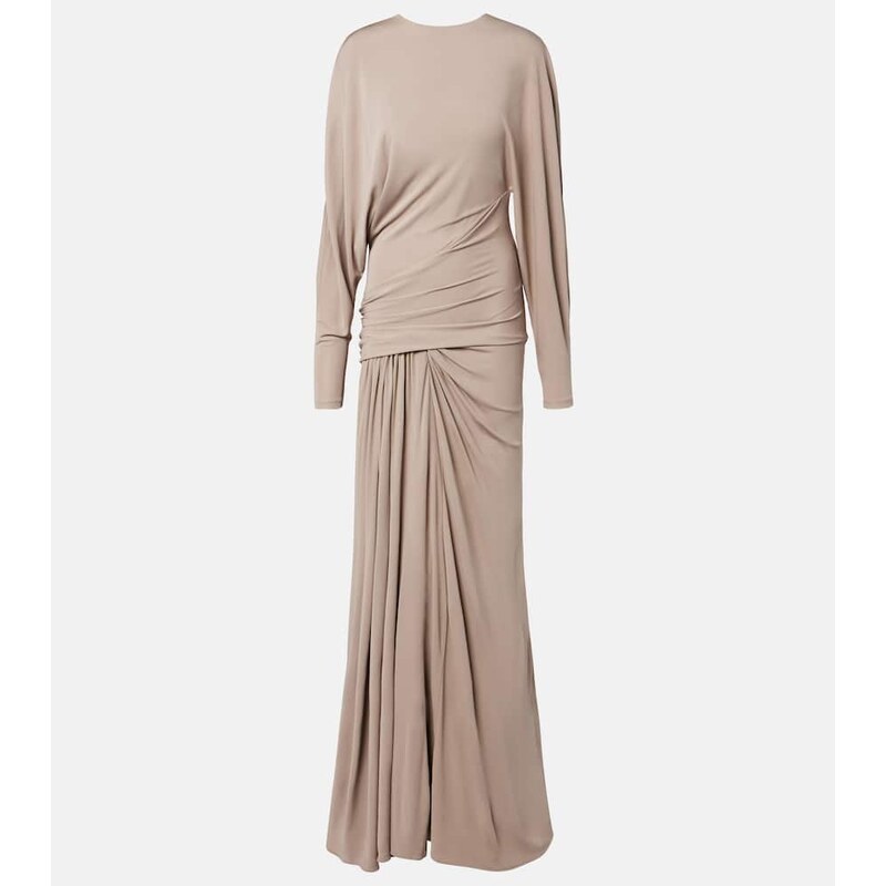 Christopher Esber Vala draped jersey maxi dress