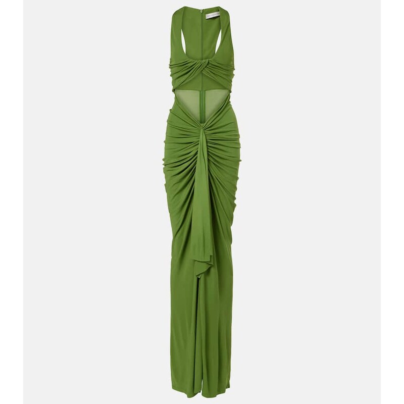 Christopher Esber Vivenda draped jersey maxi dress