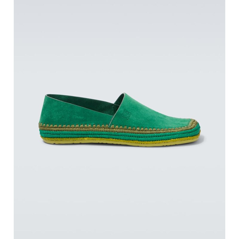 Loewe Paulas Ibiza Rio suede espadrilles