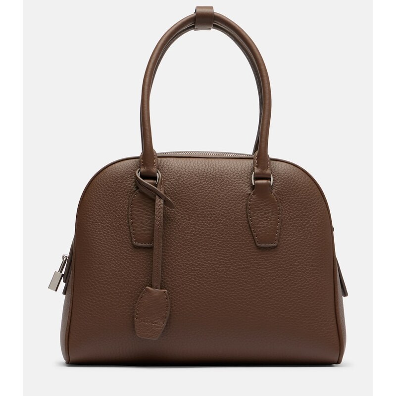 The Row India 10 Small leather tote bag