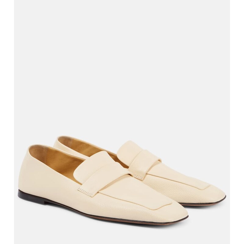 The Row Soft leather loafers