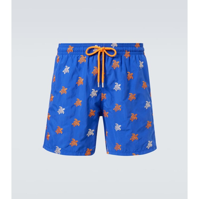 Vilebrequin Mistral embroidered swim trunks