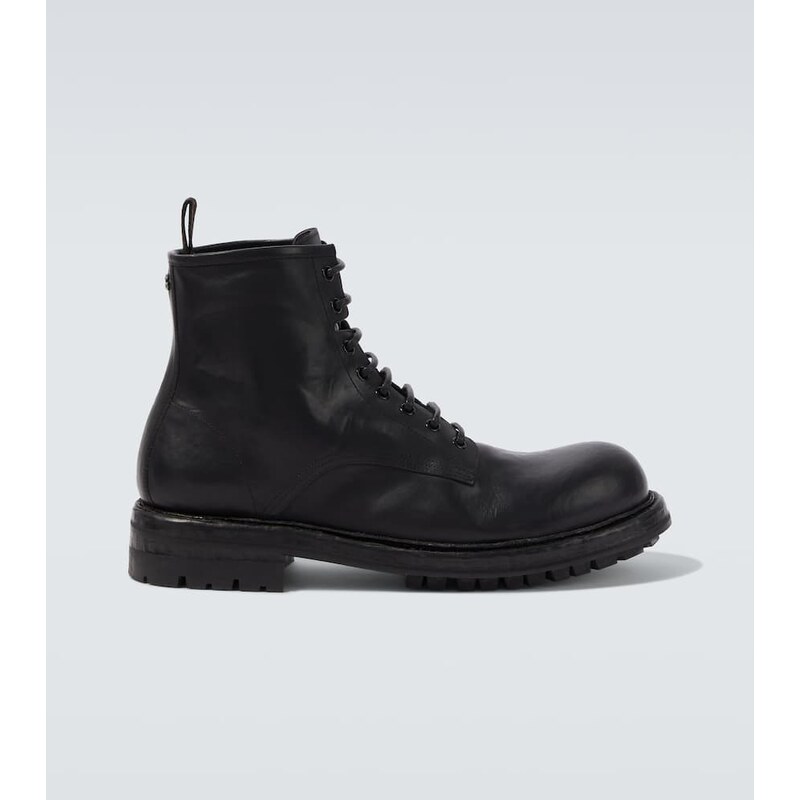 Dolce&Gabbana DG kůže workery černé