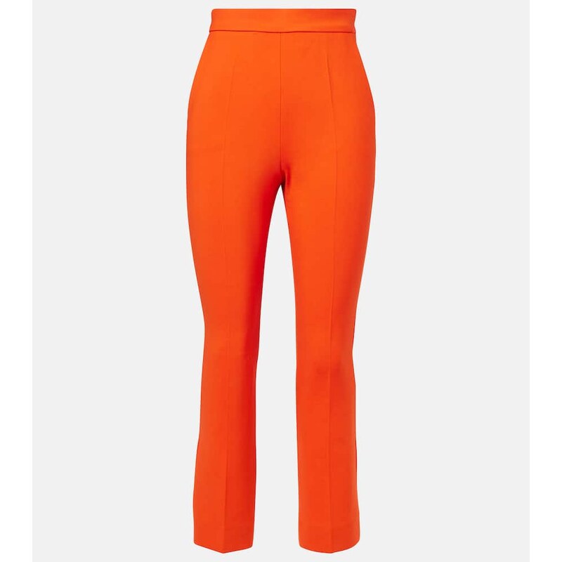 Max Mara Nepeta high-rise wool-blend straight pants