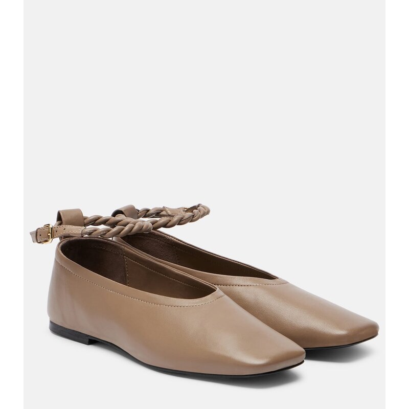 A.Emery Steele leather ballet flats