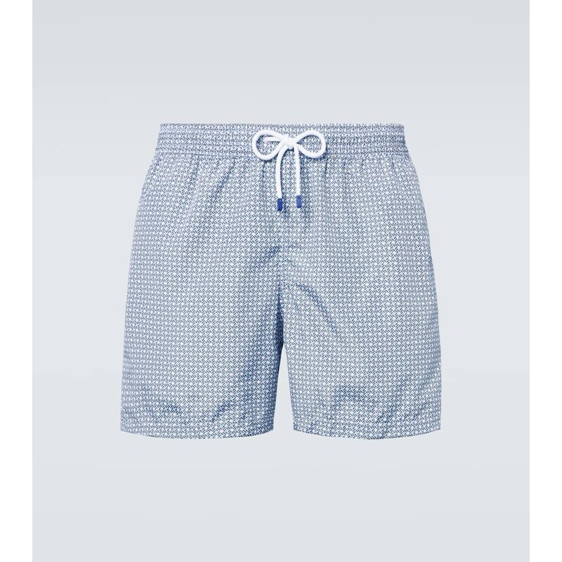 Fedeli Madeira printed swim trunks