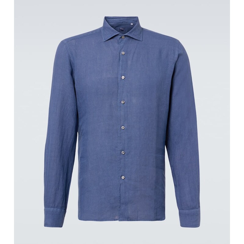 Fedeli Nick linen shirt
