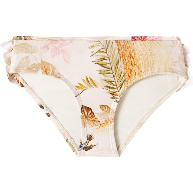Zimmermann Kids Rhiannon ruffled floral bikini bottoms