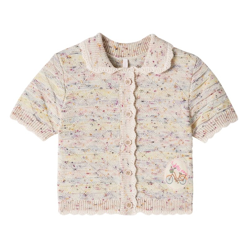 Zimmermann Kids Rhiannon knitted shirt