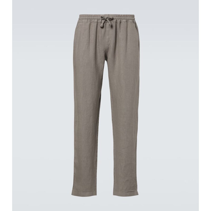 Fedeli Bonifacio linen tapered pants