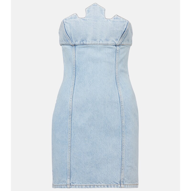 Coperni x DisneyÂ denim bustier dress